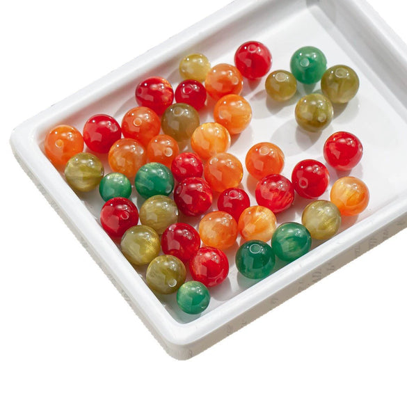 Plastic And Resin Loose Beads Starry Sky Handmade Diy Bracelet Beads