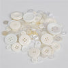 Plastic And Resin Mixed Color Buttons For Clothing Accessories Diy Handmade Painting Material