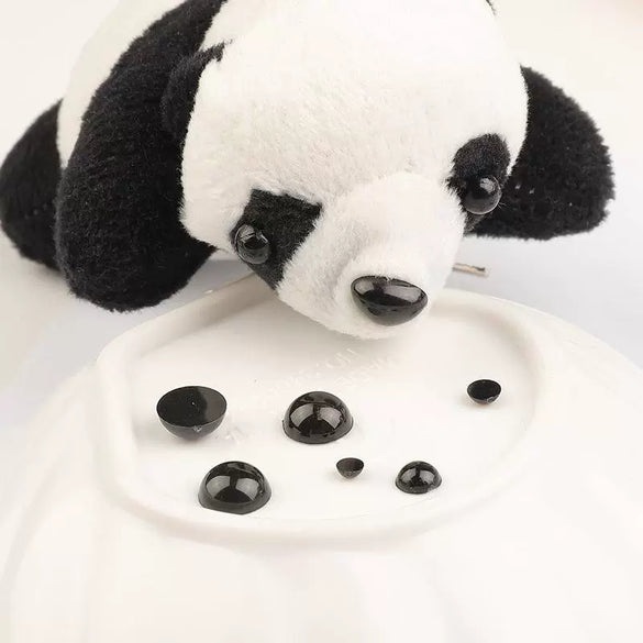 Plastic And Resin Semicircle Cartoon Plush Toy Doll Jewelry Material For Diy Handmade