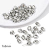 Plastic Ccb Beads Diy Handmade Jewelry Accessories With Diamond Disc Rectangular Pattern