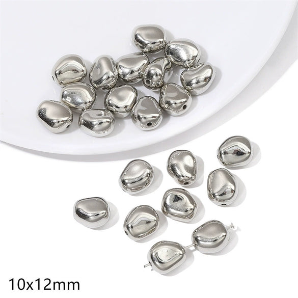 Plastic Ccb Beads Diy Handmade Jewelry Accessories With Diamond Disc Rectangular Pattern