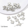 Plastic Ccb Beads Diy Handmade Jewelry Accessories With Diamond Disc Rectangular Pattern