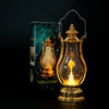 Plastic Electronic Candle Pony Lantern Satchel Lamp Retro Kerosene Lamp With Injection Molding Blow Molding Handmade Craft