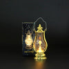 Plastic Electronic Candle Pony Lantern Satchel Lamp Retro Kerosene Lamp With Injection Molding Blow Molding Handmade Craft