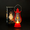 Plastic Electronic Candle Pony Lantern Satchel Lamp Retro Kerosene Lamp With Injection Molding Blow Molding Handmade Craft