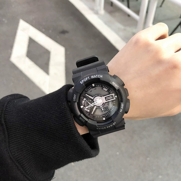 Plastic Electronic Watch College Style Unicorn For Teenagers