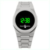 Plastic Electronic Watch Round Dial Simple Style For Men