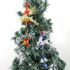 Plastic Elk Pendant Christmas Tree Hanging Ornaments With Bell For Christmas Decorations