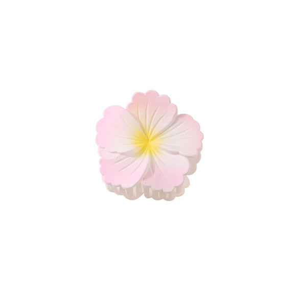Plastic Flower Claw Clip Painted Sweet And Simple Women's Hair Accessory