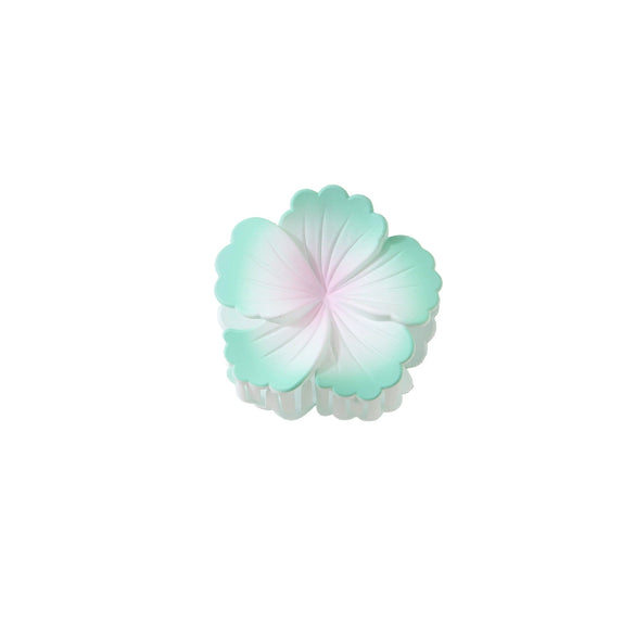 Plastic Flower Claw Clip Painted Sweet And Simple Women's Hair Accessory