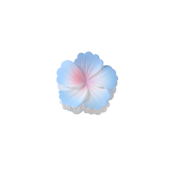 Plastic Flower Claw Clip Painted Sweet And Simple Women's Hair Accessory