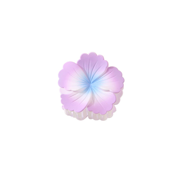 Plastic Flower Claw Clip Painted Sweet And Simple Women's Hair Accessory