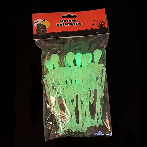 Plastic Halloween Skeleton Decoration Set Fun Human Skeleton Props For Trickortreat Activities And Seasonal Decor