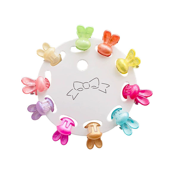 Plastic Handmade Cartoon Fruit Food Style Mini Grab Clip Hairpin For Girls