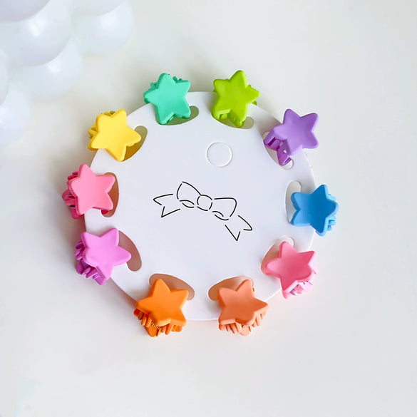 Plastic Handmade Cartoon Fruit Food Style Mini Grab Clip Hairpin For Girls