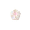 Plastic Heart Flower Hair Grab Clip Electroplated Minimalist Style Women's Headwear