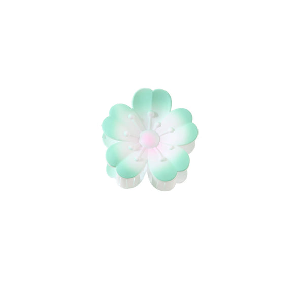 Plastic Heartshaped Petal Hair Clip Minimalist Style Painted Design Women's Hair Accessory