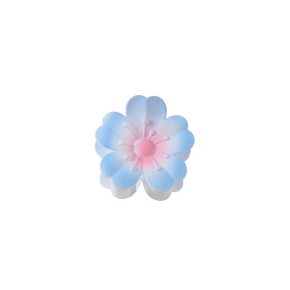 Plastic Heartshaped Petal Hair Clip Minimalist Style Painted Design Women's Hair Accessory