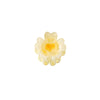 Plastic Heartshaped Petal Small Flower Hair Clips For Girls Painted Design