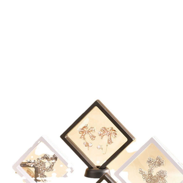 Plastic Jewelry Box And Display For Brooch Earrings Necklace