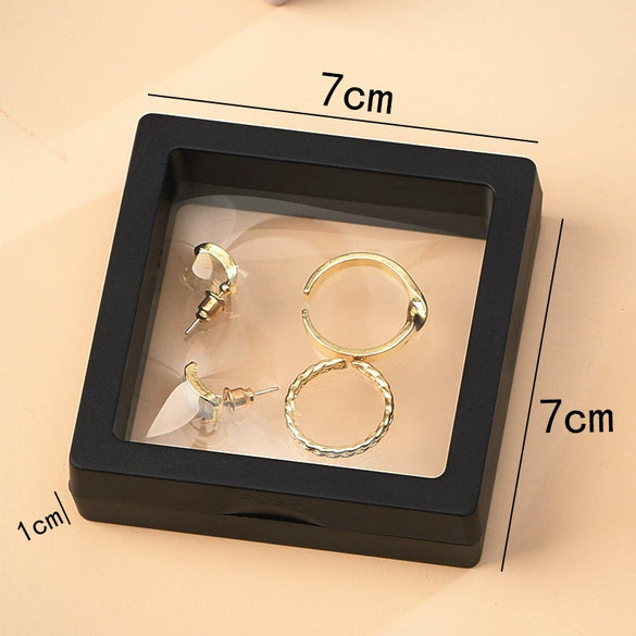 Plastic Jewelry Box And Display For Brooch Earrings Necklace