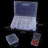 Plastic Jewelry Storage Box Multilayer Removable For Earrings Rings Lego Toys