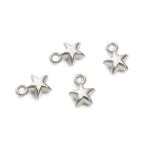 Plastic Love Fivepointed Star Butterfly Beaded Handmade Jewelry Accessories Ccb Material