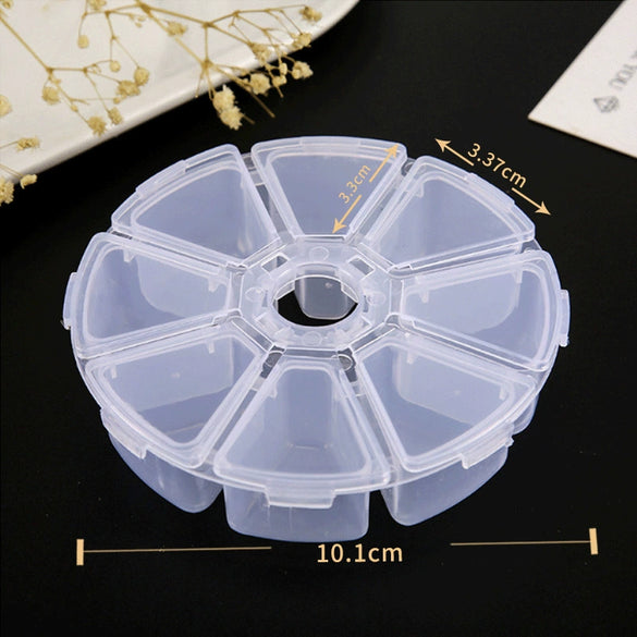 Plastic Plaid Decorative Storage Box Insert For Jewelry Accessories Diy Handmade