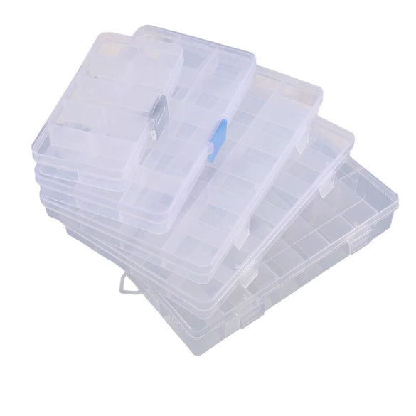 Plastic Plaid Decorative Storage Box Insert For Jewelry Accessories Diy Handmade