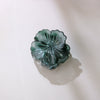 Plastic Resin Flower Hair Grab Clip Fashion Baking Paint Headwear For Women