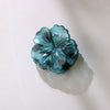 Plastic Resin Flower Hair Grab Clip Fashion Baking Paint Headwear For Women