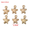 Plastic Resin Handmade Beaded Jewelry With Fivepointed Star Shell Starfish Pendant Cartoon Festive Style Electroplated