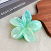 Plastic Resin Handmade Flower Hair Clip For Girls