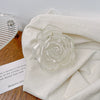 Plastic Resin Handmade Fresh Style Flower Pattern Female Hair Accessories Shark Clip