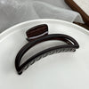 Plastic Resin Handmade Geometric Grip Hair Clip For Women