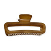 Plastic Resin Handmade Geometric Grip Hair Clip For Women