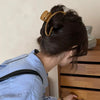 Plastic Resin Handmade Geometric Grip Hair Clip For Women