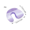 Plastic Resin Handmade Heart Arch Shape Lovely Style Ponytail Clip For Women