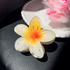 Plastic Resin Handmade Sweet Plant Flower Hair Clips For Women