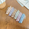 Plastic Resin Handmade Sweet Style Plant Flowers Hair Clip For Women