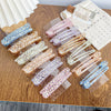 Plastic Resin Handmade Sweet Style Plant Flowers Hair Clip For Women