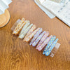 Plastic Resin Handmade Sweet Style Plant Flowers Hair Clip For Women