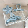 Plastic Resin Handmade Women's Hair Grab Clip With Egg Flower Design