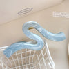 Plastic Resin Handmade Women's Hair Grab Clip With Egg Flower Design