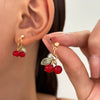 Plastic Resin Jewelry Set With Plants Flowers Pattern Electroplated For Women