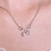 Plastic Resin Jewelry Set With Plants Flowers Pattern Electroplated For Women