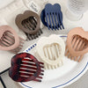 Plastic Resin Love Shape Women's Hairpin Duckbill Clip With Baking Paint Simple Geometric Headwear Hair Accessories