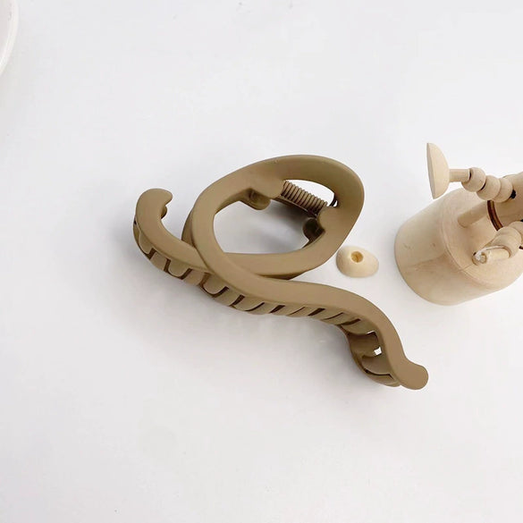 Plastic Resin Musical Note Hair Clip With Baking Paint For Women