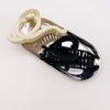Plastic Resin Musical Note Hair Clip With Baking Paint For Women