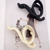 Plastic Resin Musical Note Hair Clip With Baking Paint For Women